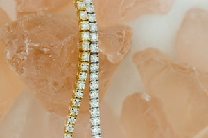 2.46ct Diamond Tennis Bracelet in 18k White Gold (7 in)