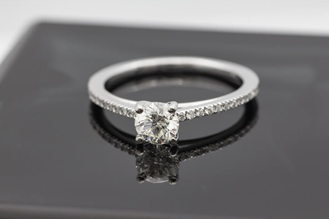 .86ct Round Cut Diamond Engagement Ring